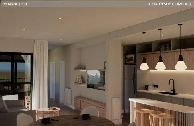 VENTA - Departamento 3 Ambientes con Cochera y Terraza - POZO - Chauvin 4