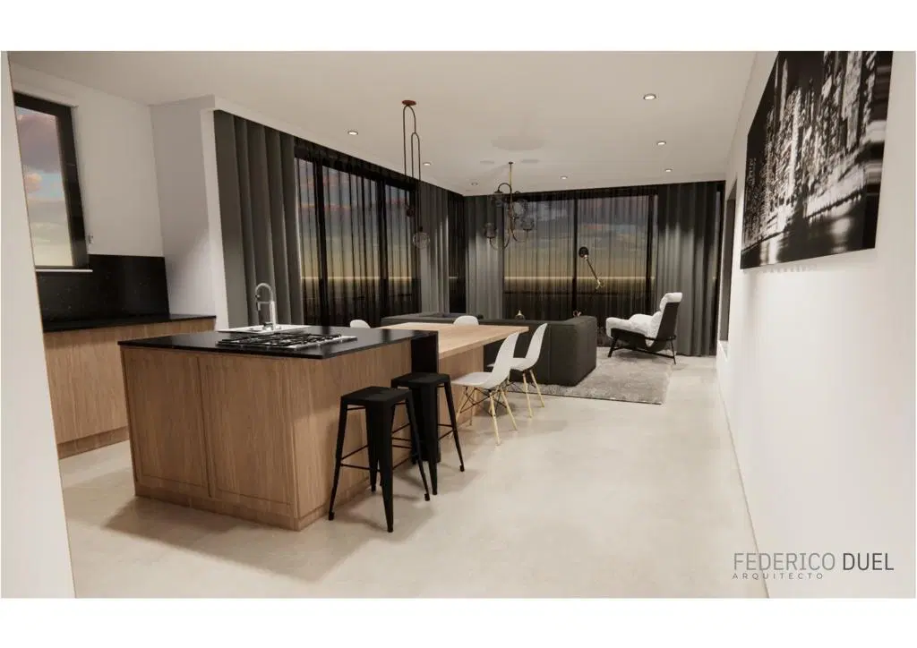 VENTA - Departamento 2 Ambientes c/balcón en Construcción -Güemes 3