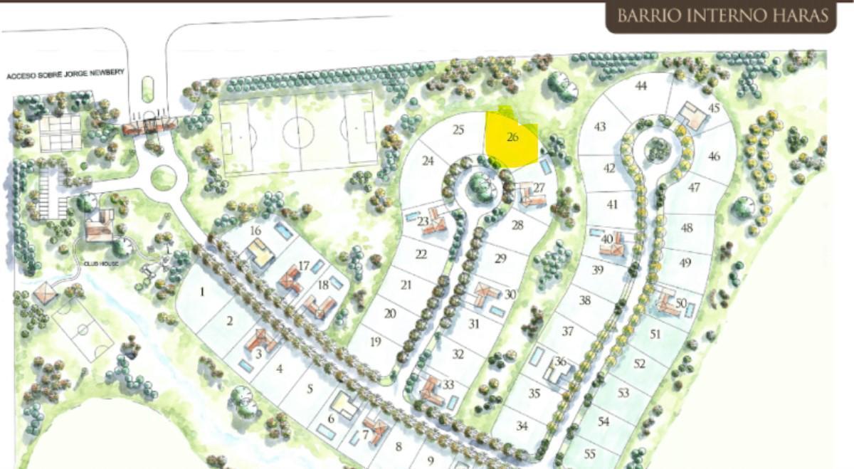 VENTA - Lote n 821m2 - Casonas del Haras