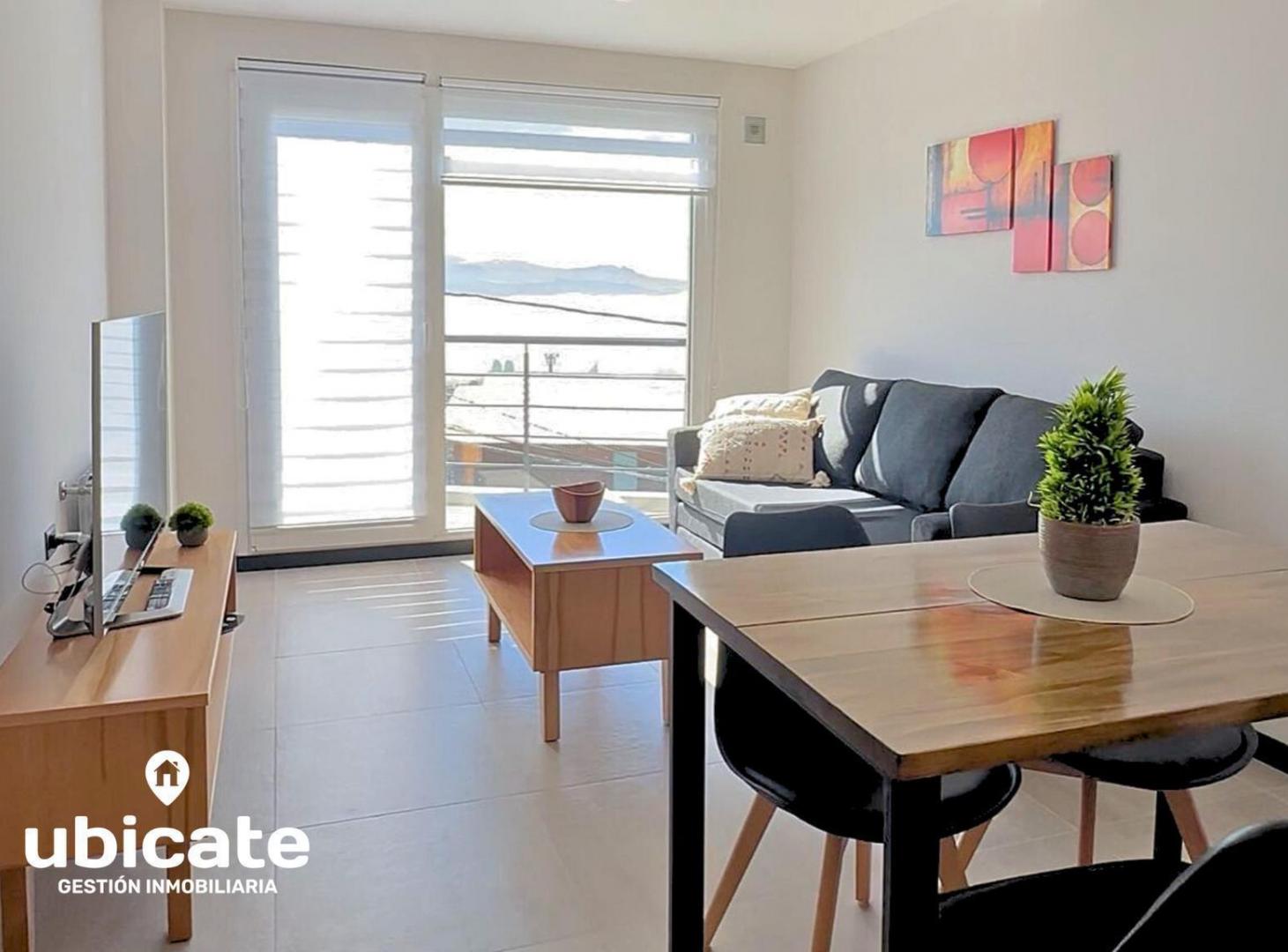 Departamento en venta con balcón y cochera ( alquilado )