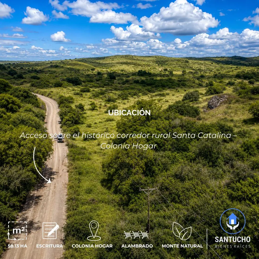 ️ VENTA / CAMPO 58.13 HA EN COLONIA HOGAR, CÓRDOBA ️ 4