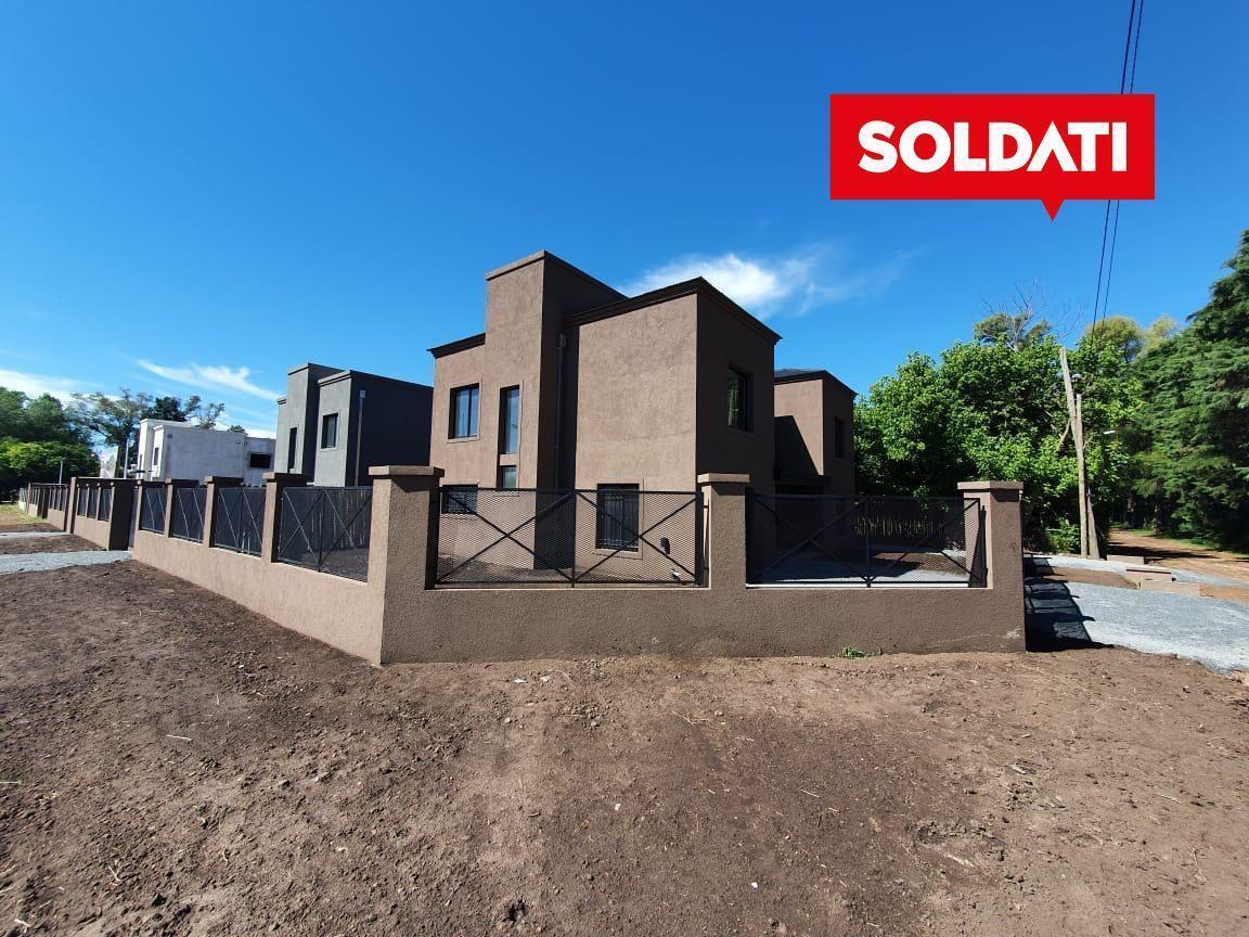 Casas del PIlar 3 ambientes con jardin a estrenar