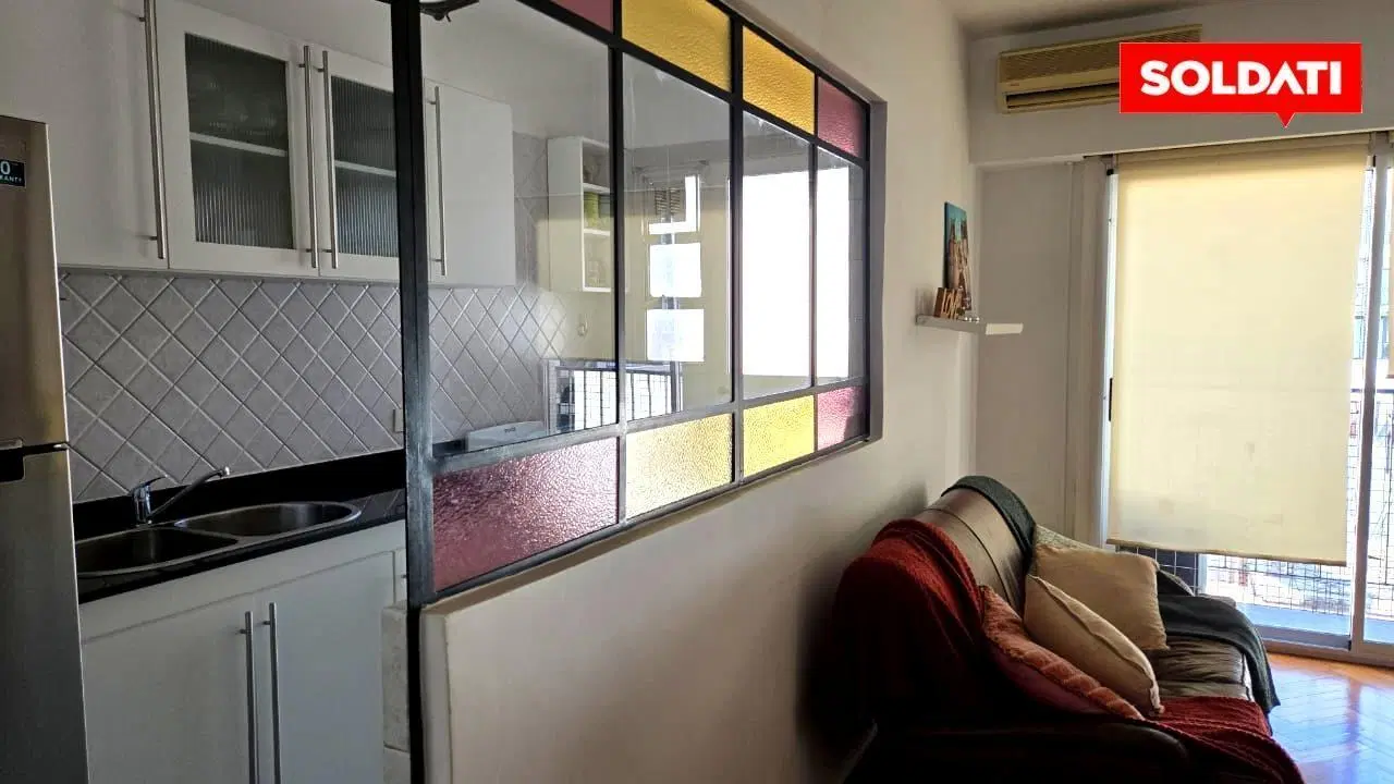 Departamento en alquiler en Belgrano, incluye expensas. 4