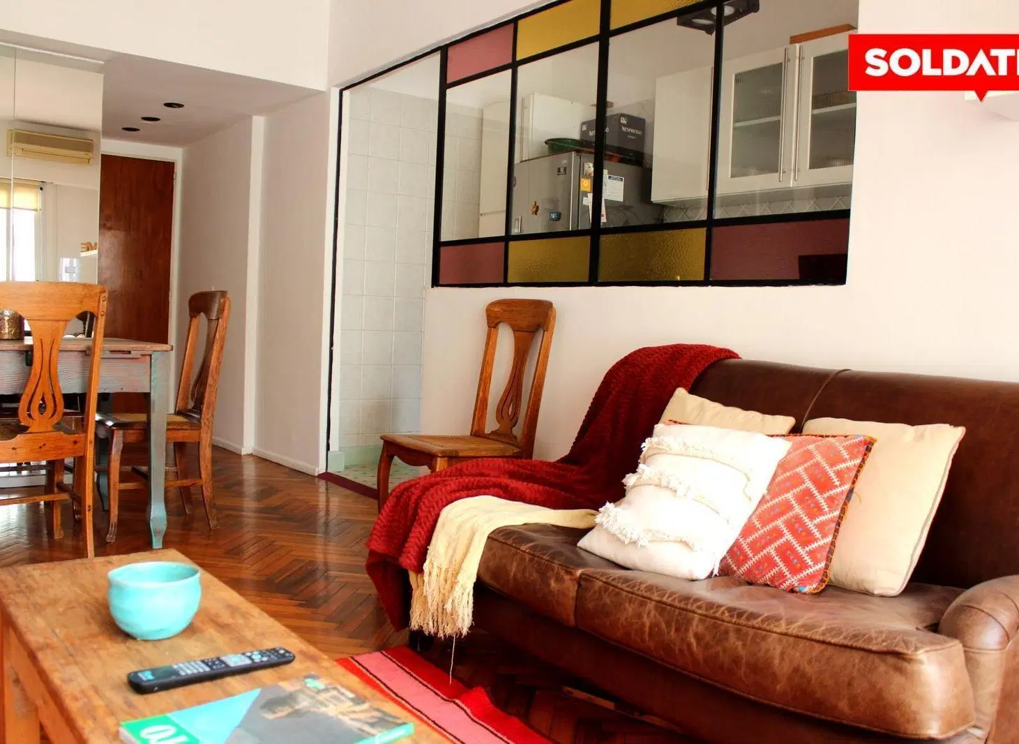 Departamento en alquiler en Belgrano, incluye expensas. 2