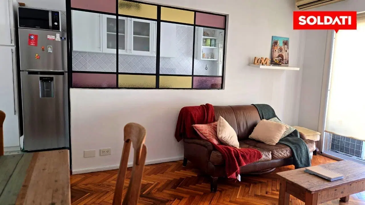 Departamento en alquiler en Belgrano, incluye expensas. 5