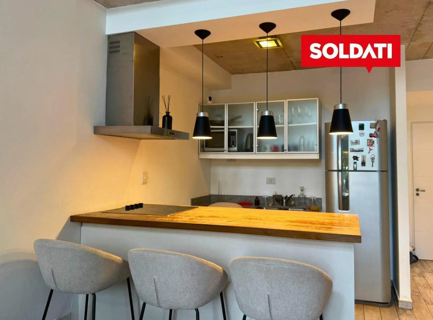 Alquiler | Loft en Ayres Lofts Amoblado con patio y parrilla 4