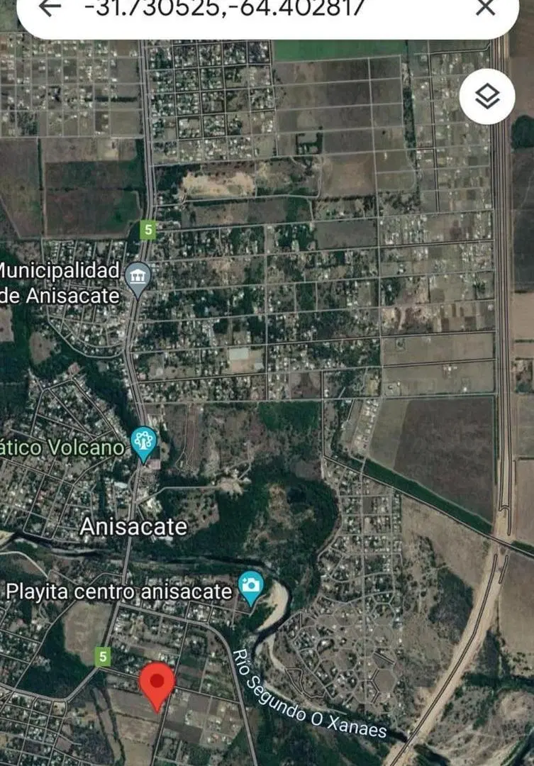 Venta lote en Anisacate 1000 mts con escritura 2