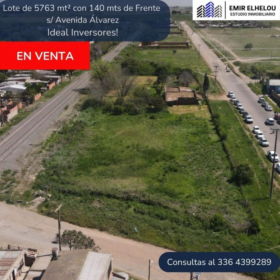 Gran Lote de 5800 Mt² en Av Alvarez y Reynoso 1