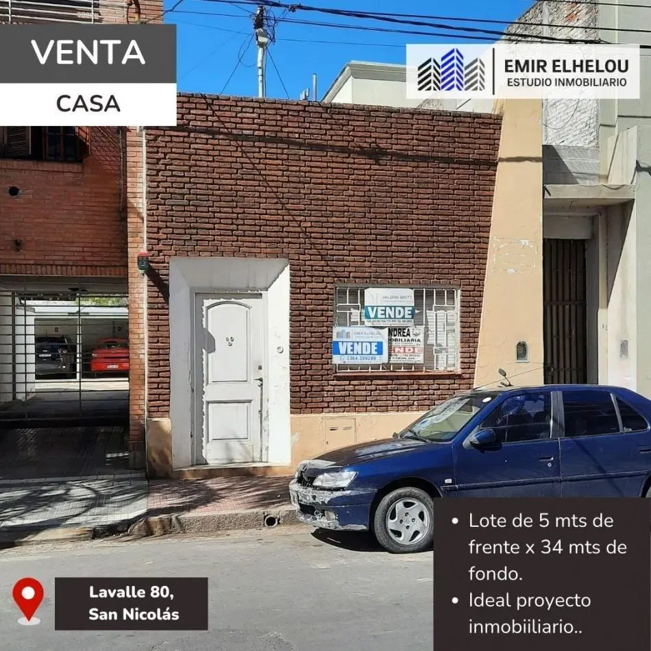 Casa de dos dormitorios a reciclar en Lavalle 80 3