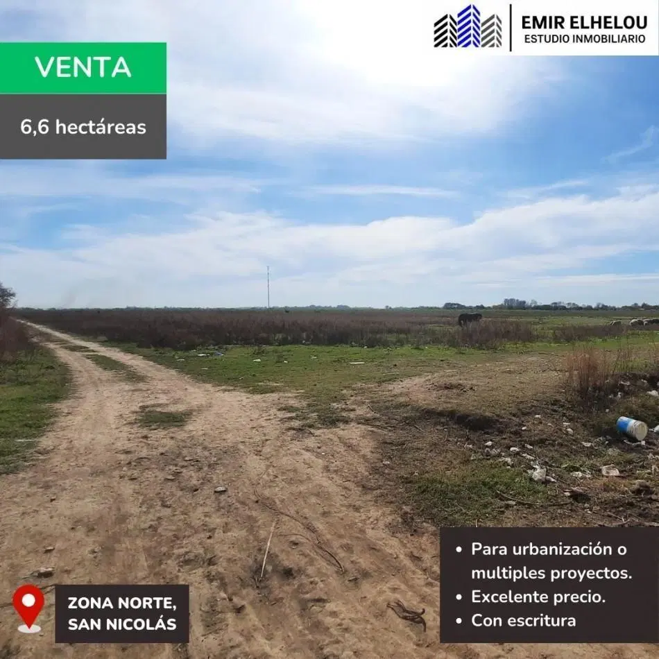 Fraccion de campo de 6,6 hectareas en San Nicolas (Zona urbana) 2