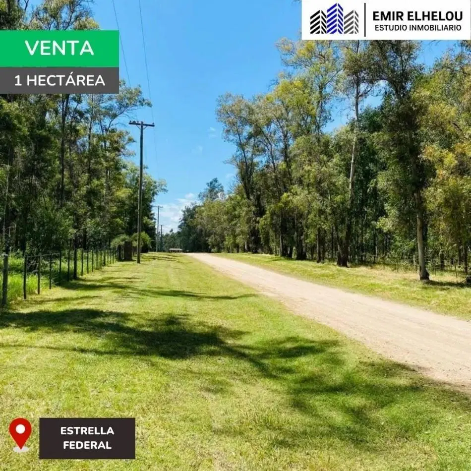 Lote de 1 hectarea en Estancia Estrella Federal 4