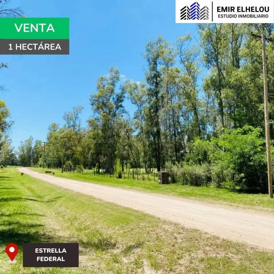 Lote de 1 hectarea en Estancia Estrella Federal 6