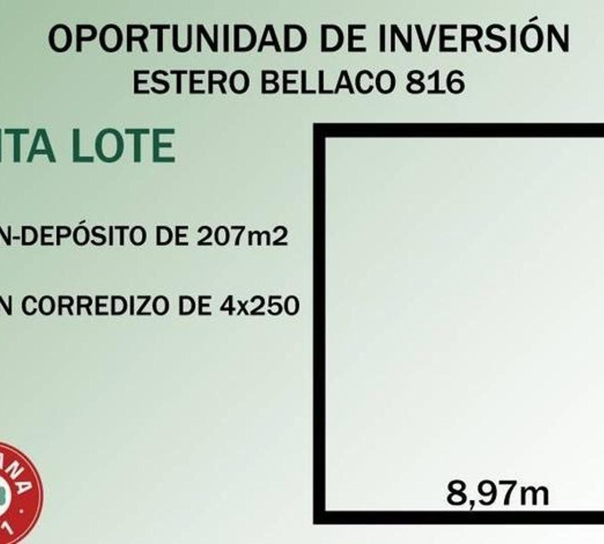 Galpon Comercial/ Lote de 8,97x23 /precio Muy Bajo 3