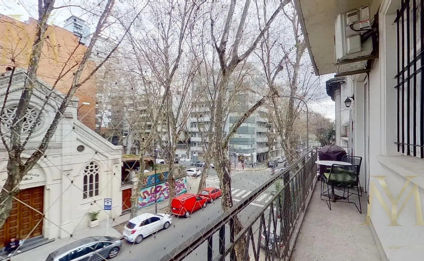 Departamento en 3AMB con Balcon al frente en Palermo Soho 4