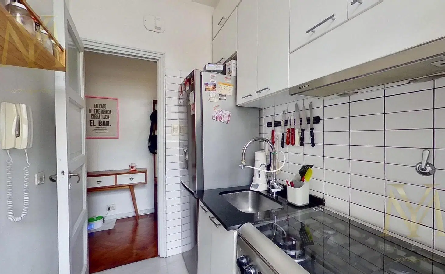 Departamento en 3AMB con Balcon al frente en Palermo Soho 3
