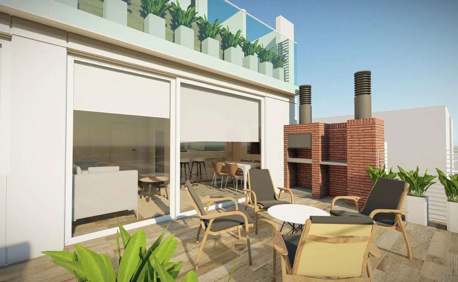 2 AMBIENTES CON TERRAZA 2