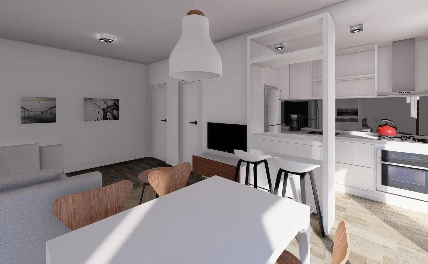 Departamento en L.De Nuñez 2