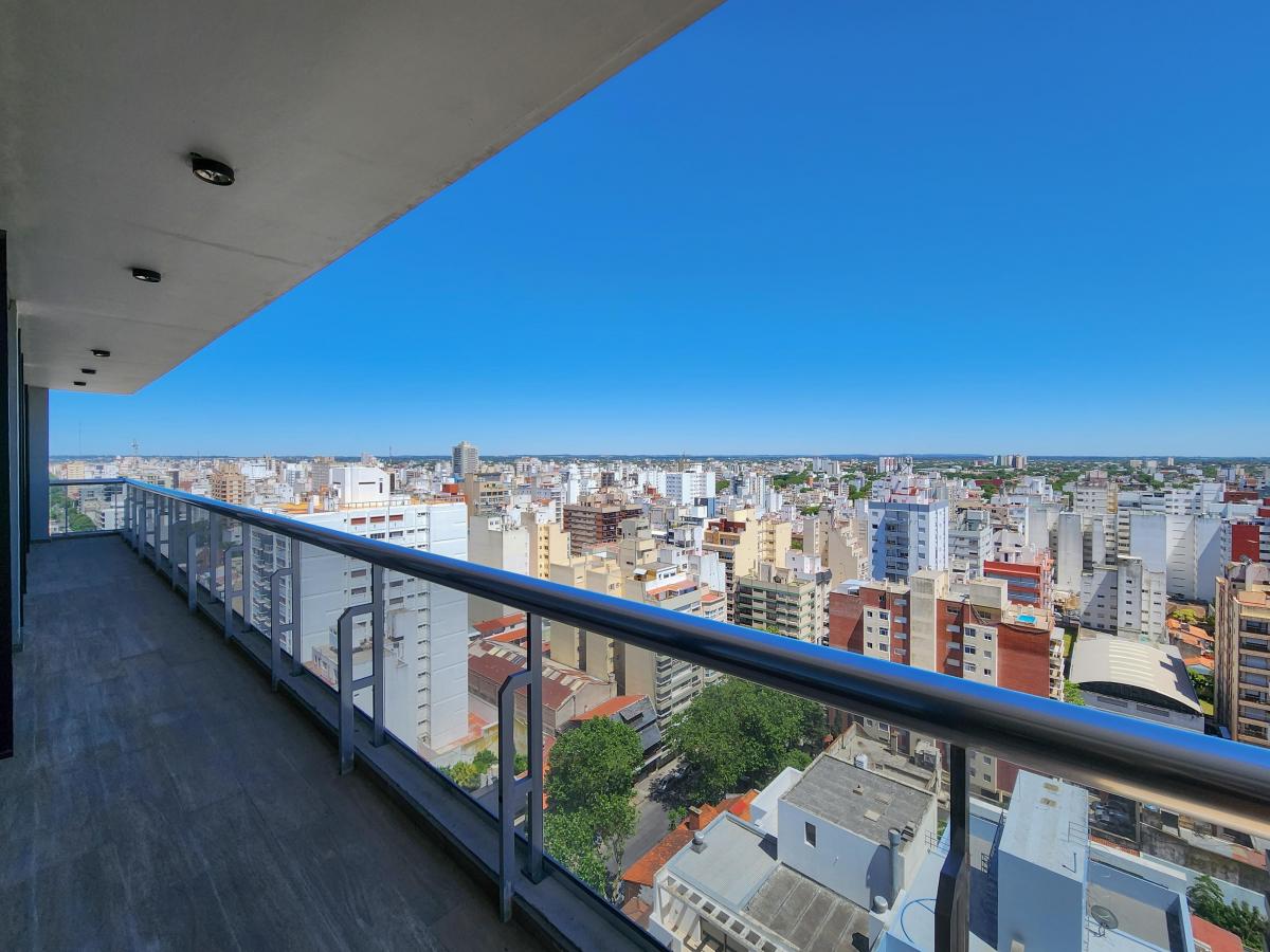 Piso 4 ambientes, vista al mar y cochera doble en Villa Grandas - La Perla