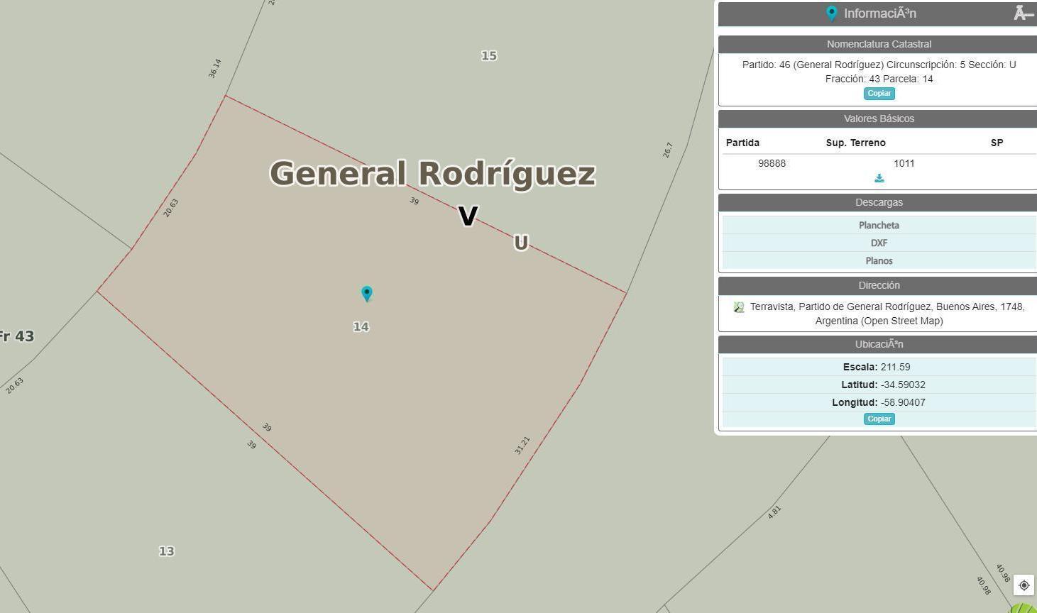 Foto de Terreno Lote en Venta ubicado en Terravista, General Rodríguez, G.B.A, imagen 4
