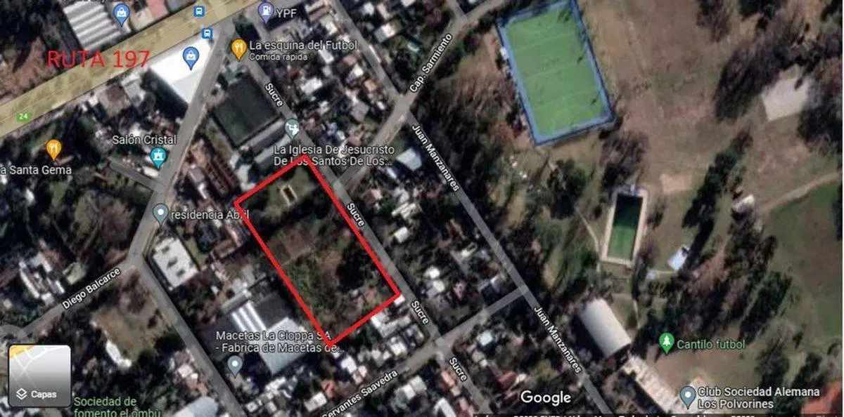 Lote 5042m² Los Polvorines Malvinas Argentinas 2