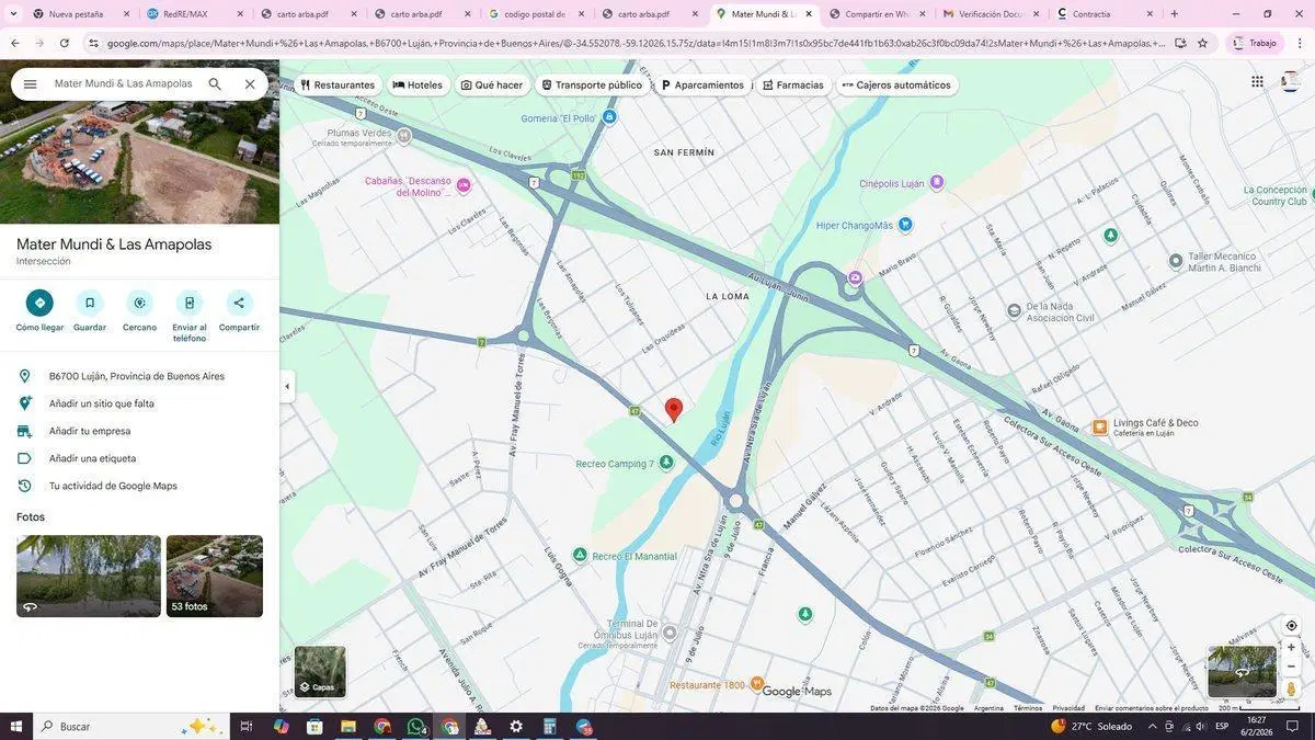 Venta Galpon o  Local mas Vivienda La Loma Lujan 2