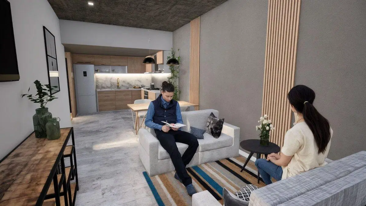 VENTA DEPARTAMENTO 2 AMBIENTES PILAR EN POZO 4