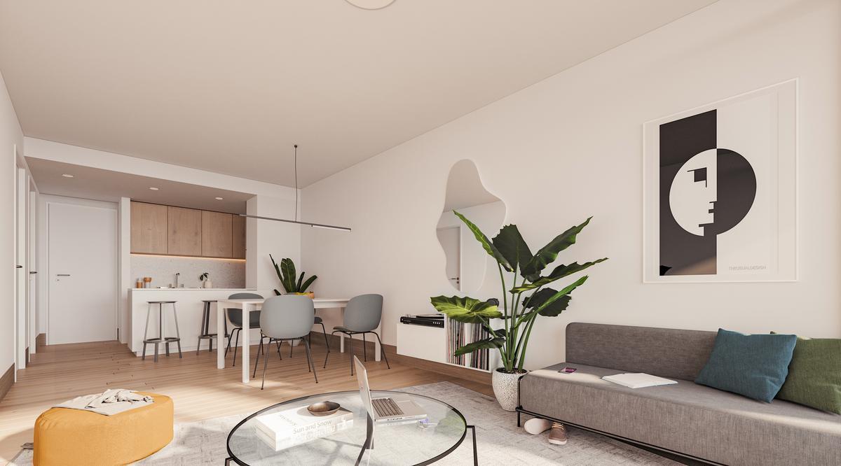 Departamento 2 Ambientes con Balcón - Nuñez 4