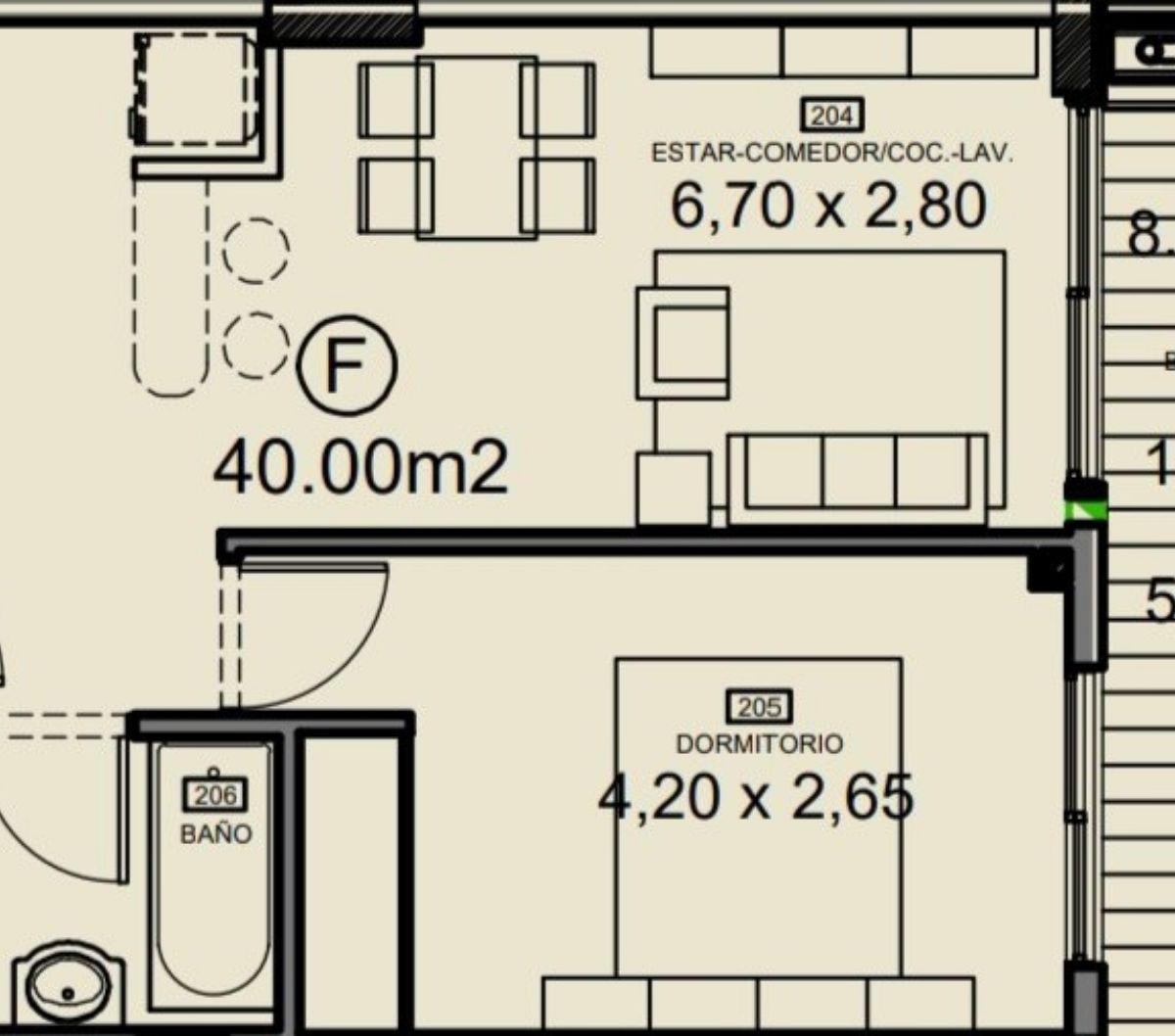 Venta departamento 2 ambientes a estrenar - Nuñez