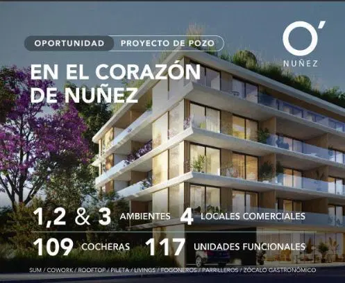 Venta Departamento monoambiente- Nuñez 2