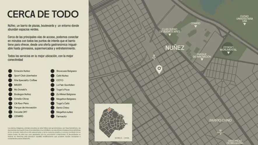 Venta Departamento monoambiente- Nuñez 4