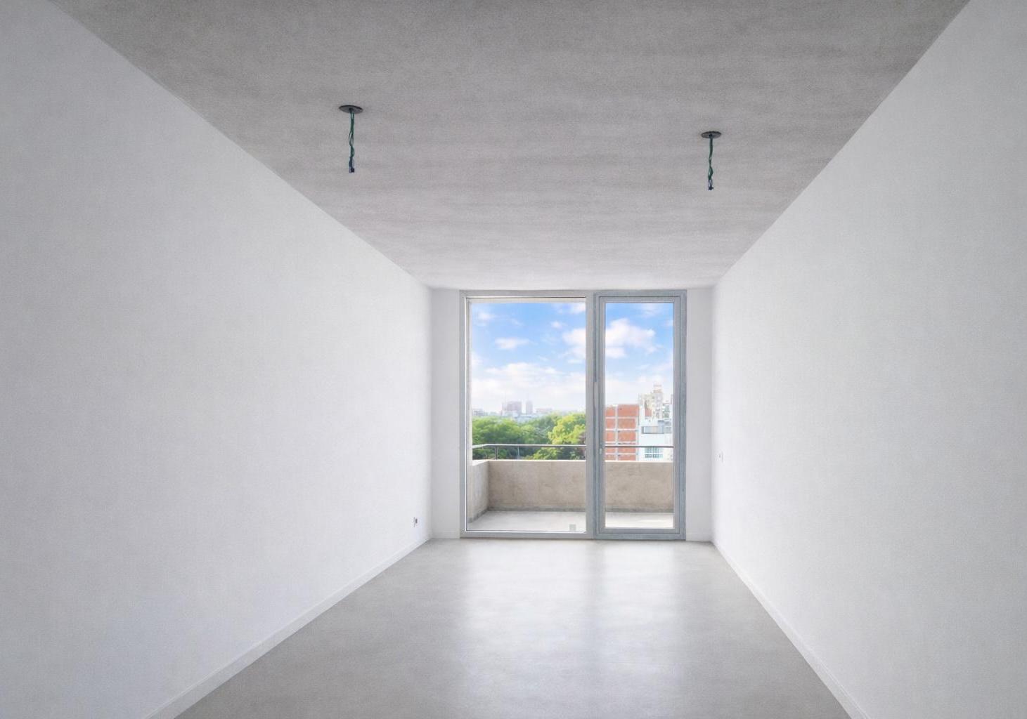 Foto de Alquiler amplio monoambiente a estrenar vista abierta balcon aterrazado, imagen 2
