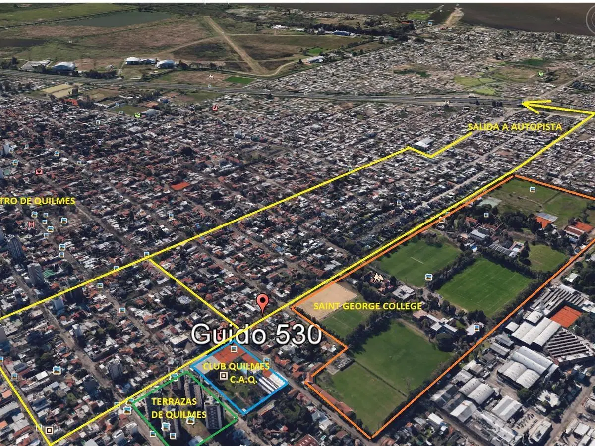 Terreno - Quilmes sobre Guido cerca del Colegio Saint George's y Country New Field 2