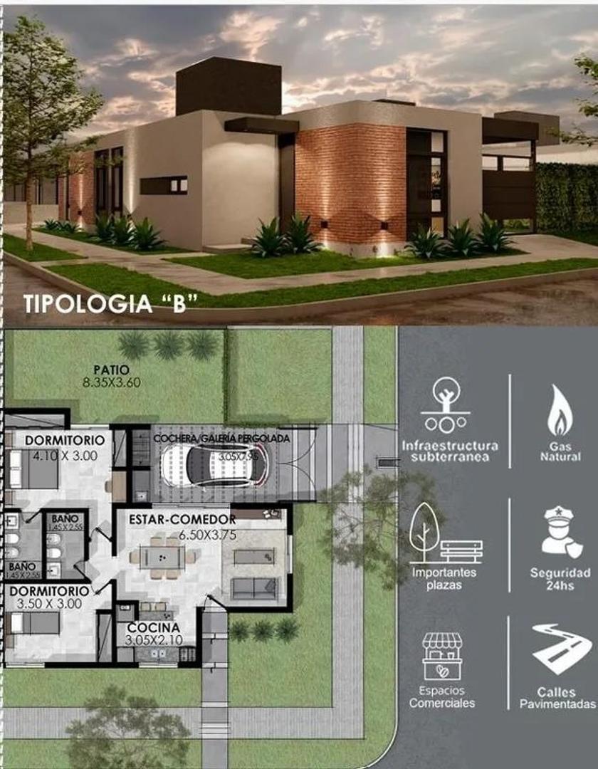 Venta Casa 2 Dorm. Unica Planta - Colinas de Manantiales!