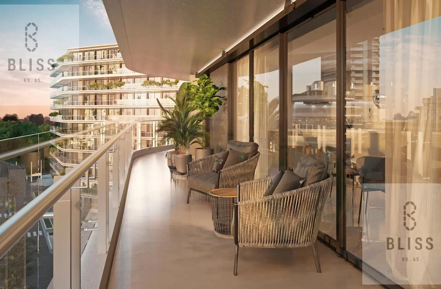 Bliss Bs. As. Departamento 3 ambientes 4