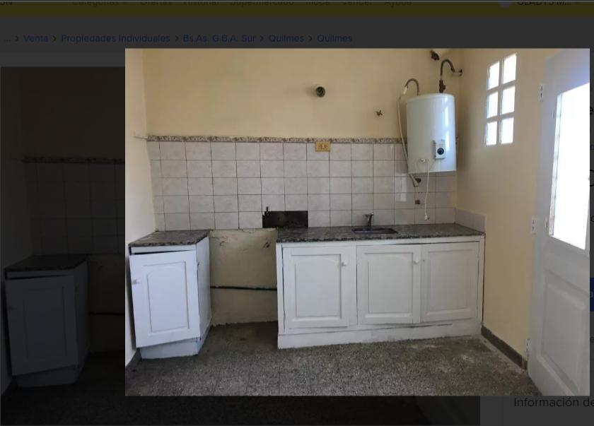 VENTA DEPARTAMENTO 3 AMB CON PATIO EN PRIMER PISO. QUILMES CENTRO