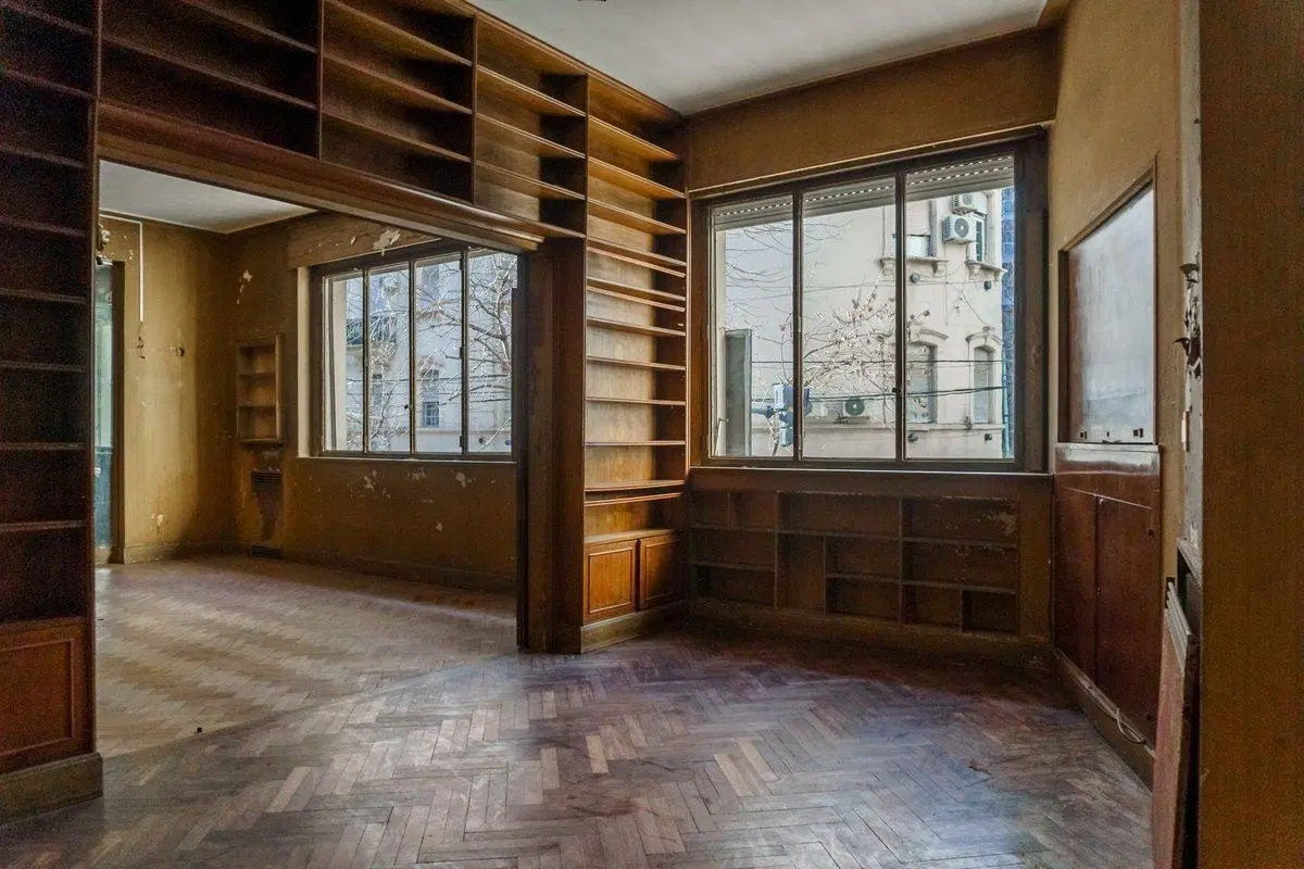 Venta exc Piso 5 amb Recoleta Luminoso a reciclar 5