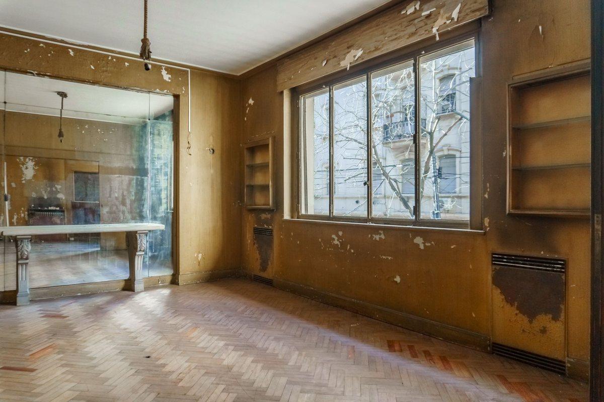 Venta exc Piso 5 amb Recoleta Luminoso a reciclar