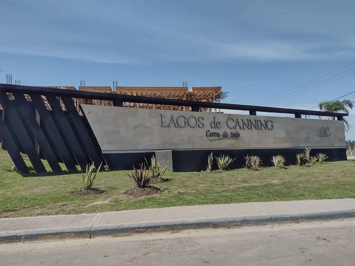 LOTE  VENTA LAGOS DE CANNING FTE AL LAGO/PERMUTA 2