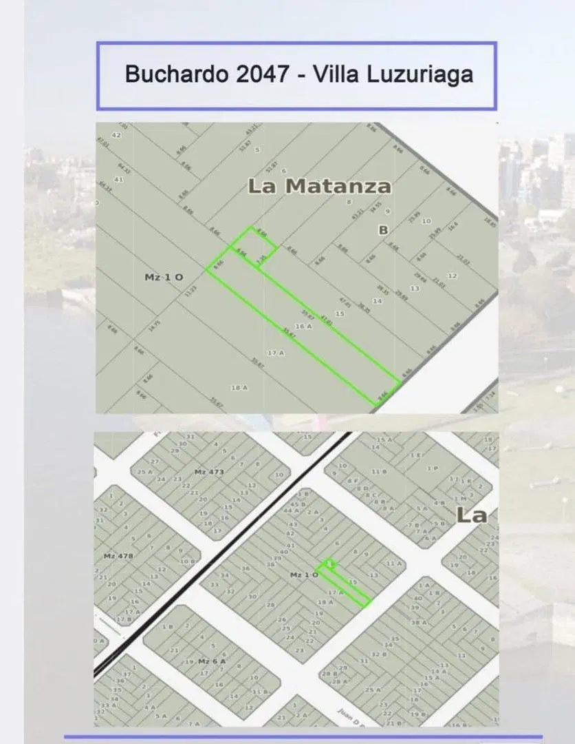 Lote excelente zona de Villa Luzuriaga NUEVO VALOR 5
