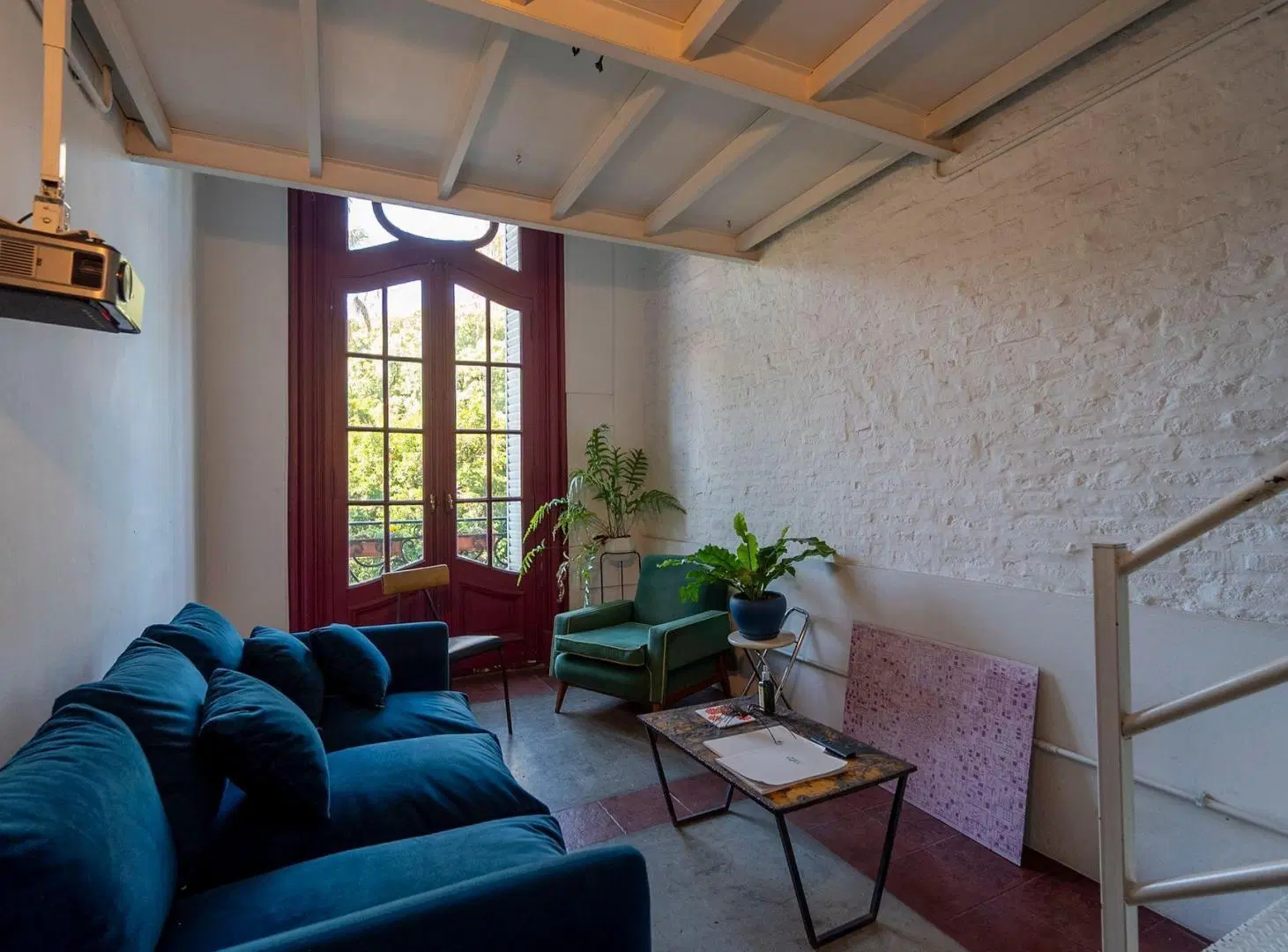 Loft con terraza, amoblado, frente Parque Lezama 5