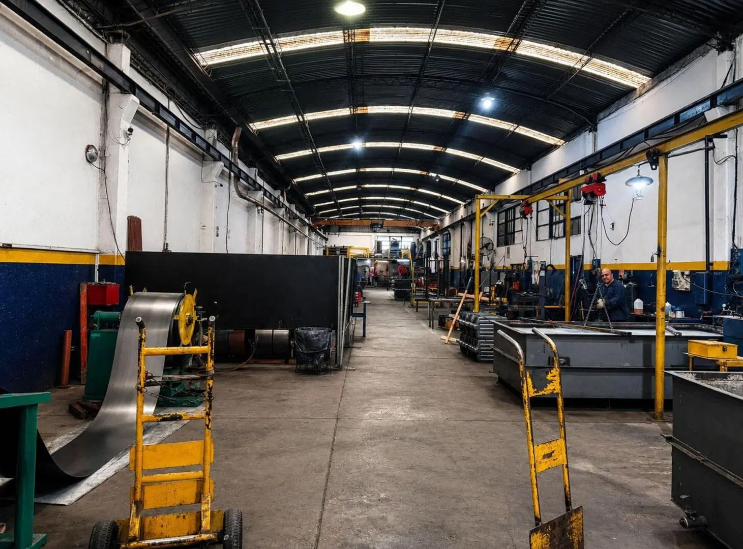 Venta planta industrial 2100 m2 con puente grúa 2