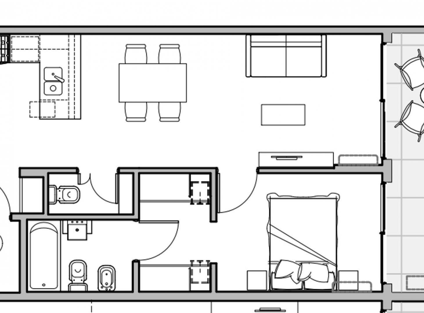 VENTA 2 AMB SUITE BALCÓN - ENTREGA NOV 26 -ALMAGRO