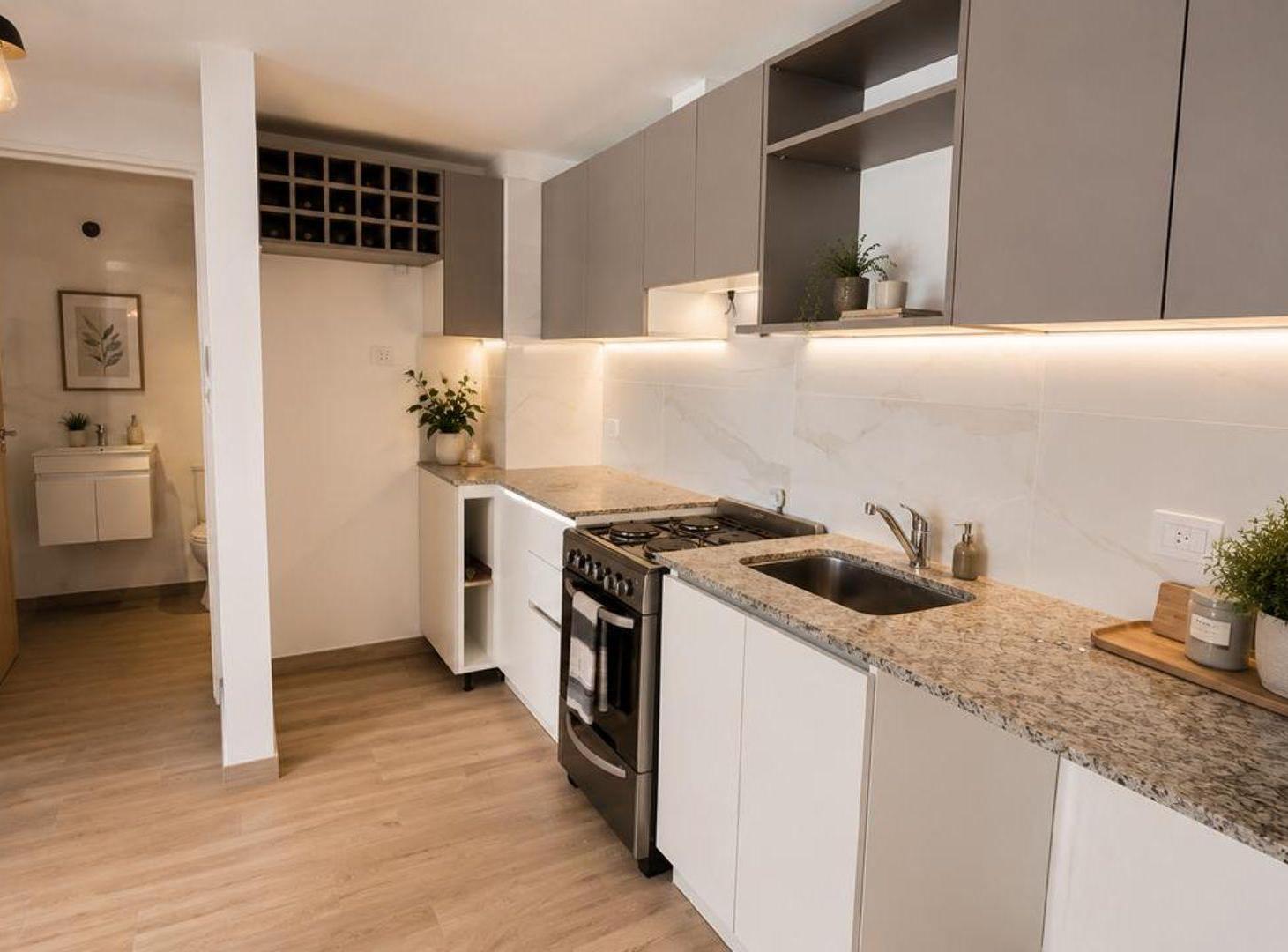 Foto de VENTA DPTO DUPLEX VILLA MITRE 2 AMB ESTRENAR PATIO, imagen 4