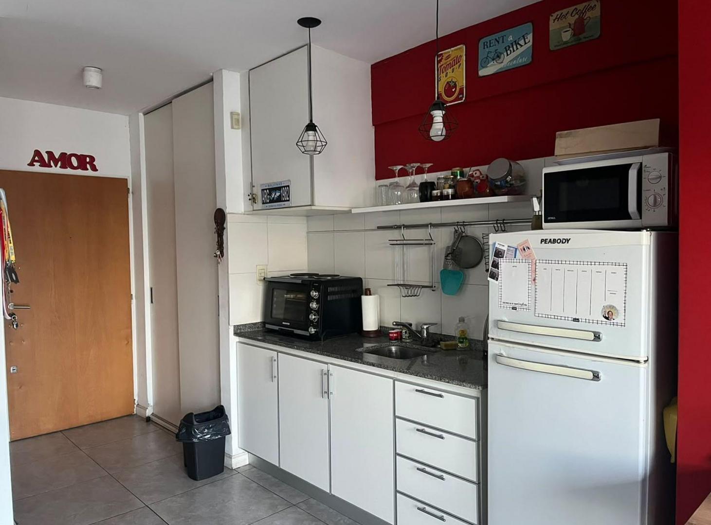 Foto de Alquiler temporal monoambiente Palermo c/ balcón, imagen 2
