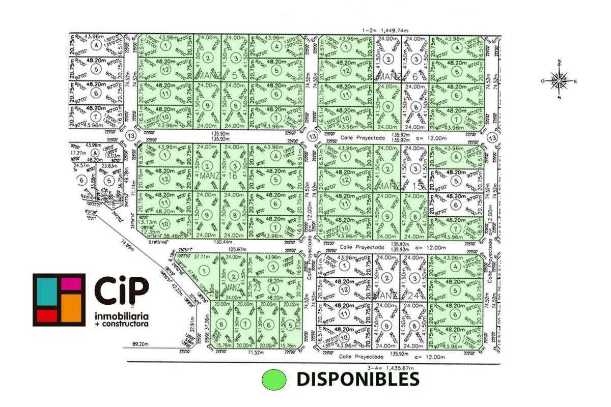Lotes en venta en Cortaderas – 100% financiado!