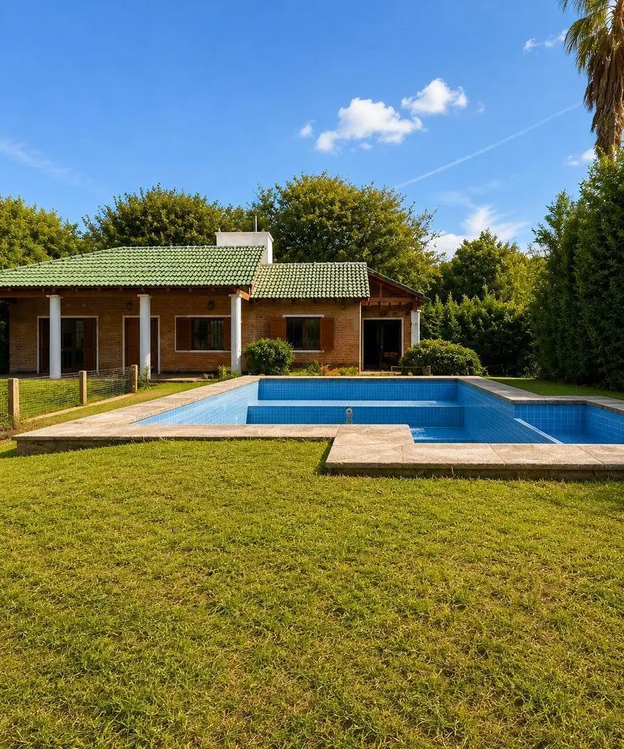 Casa quinta tres dormitorios amplia con gran parque en Quintas de Italia 2