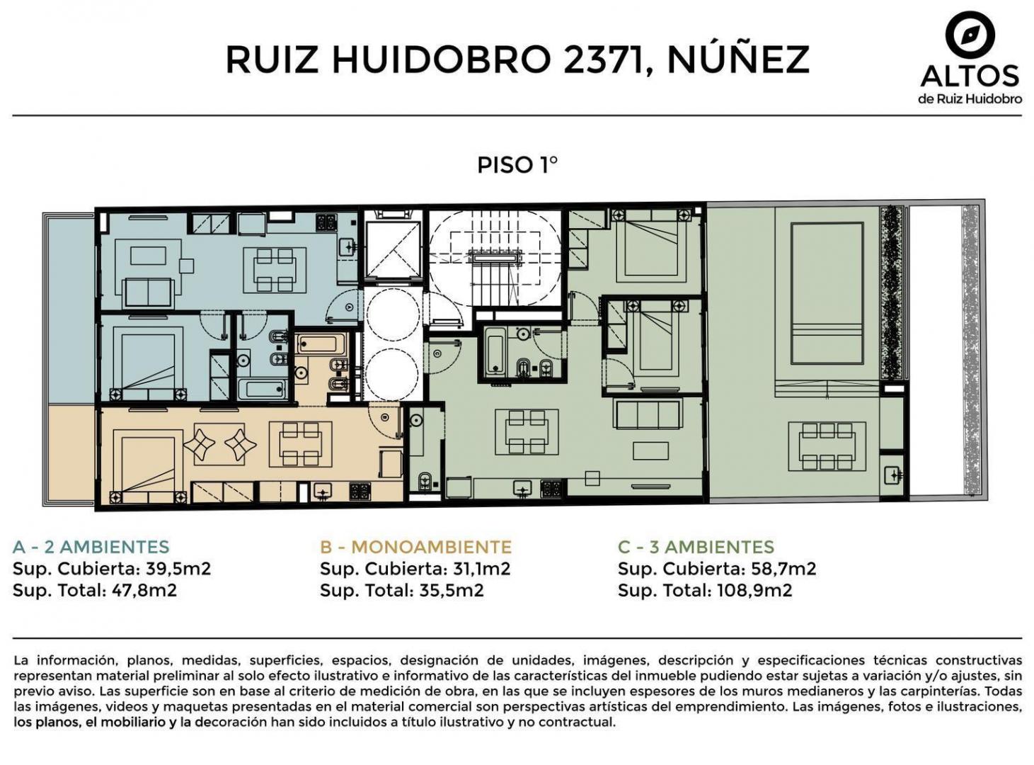 Departamento en Nuñez - Entrega junio 2028