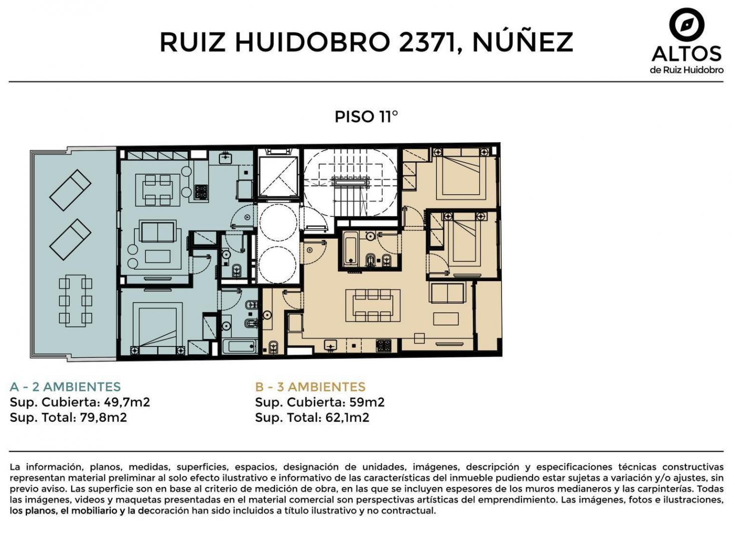 Departamento en Nuñez - Entrega junio 2028