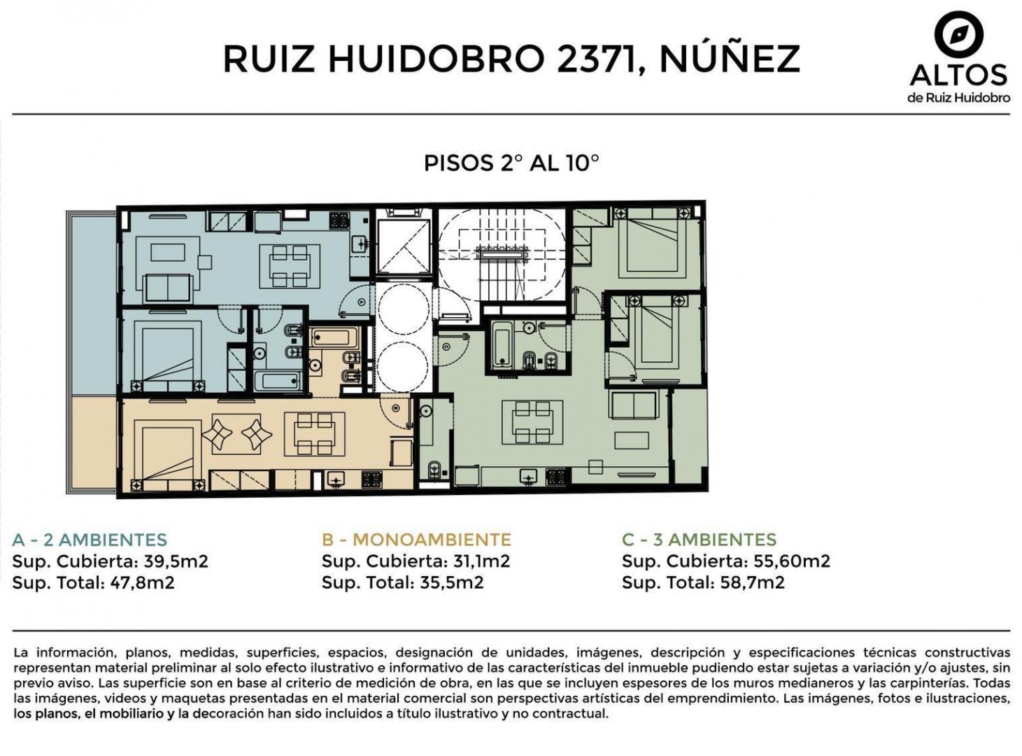 Departamento en Nuñez - Entrega junio 2028