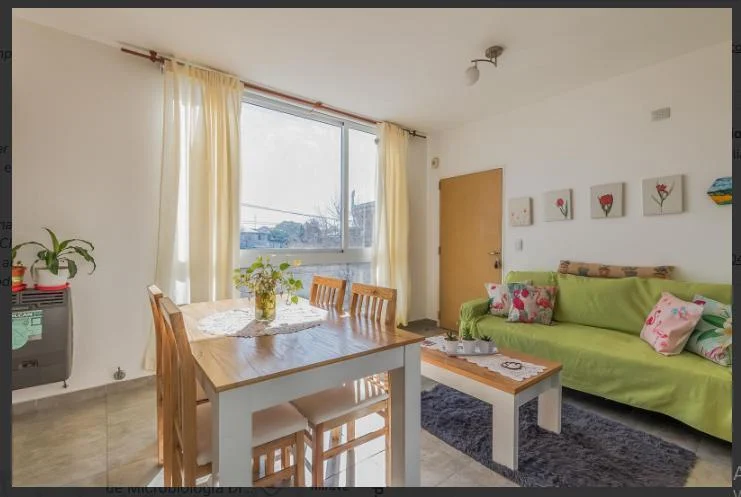 Moderno Departamento 3 ambientes balcón la frente Parque Patricios